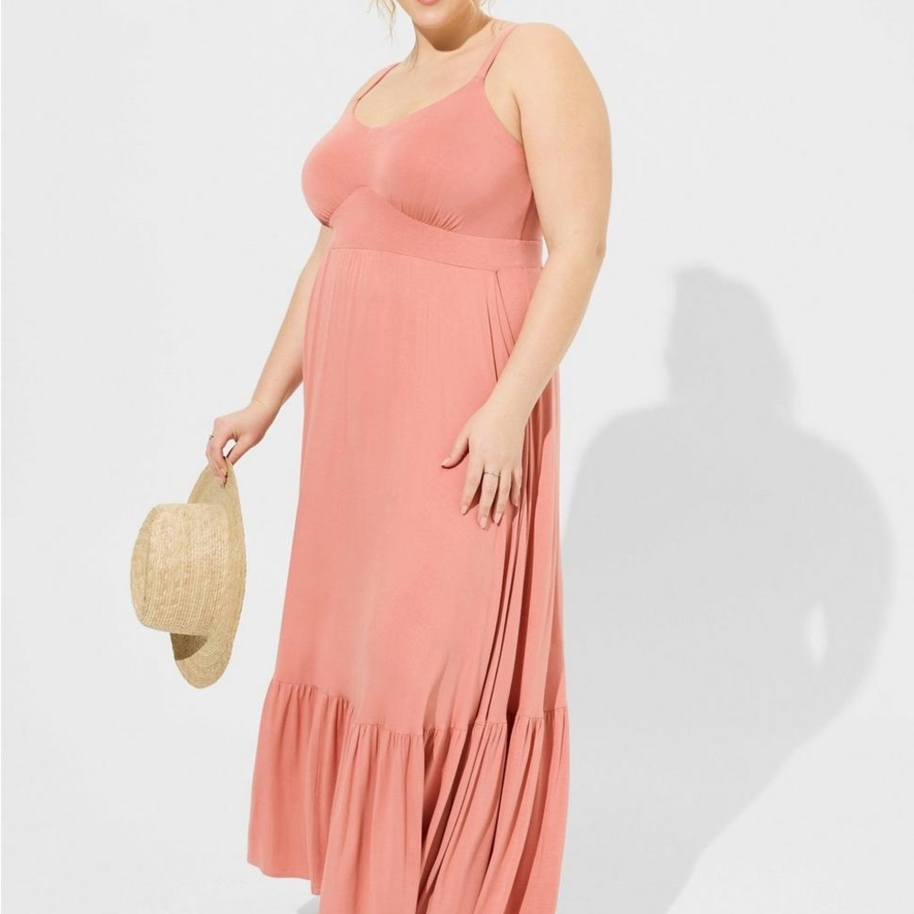 Torrid Dusty Rose Dress